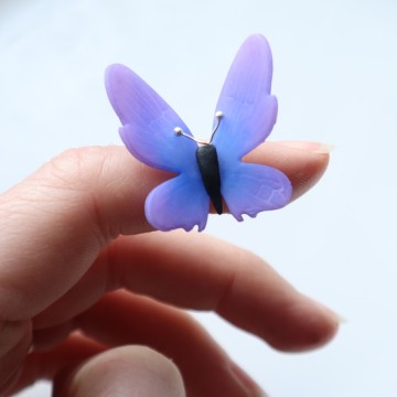 Broșă Spring Butterfly