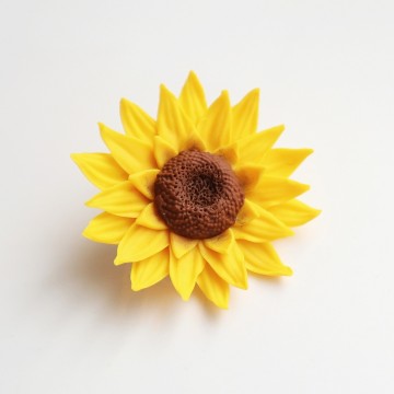 Broșă Sunflower