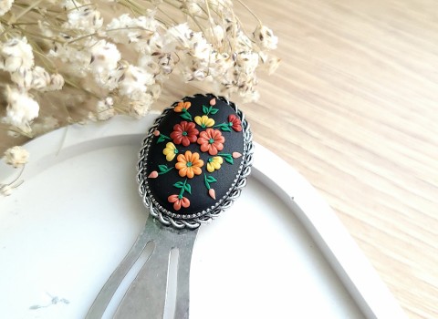 Semn de carte handmade Flower Tales